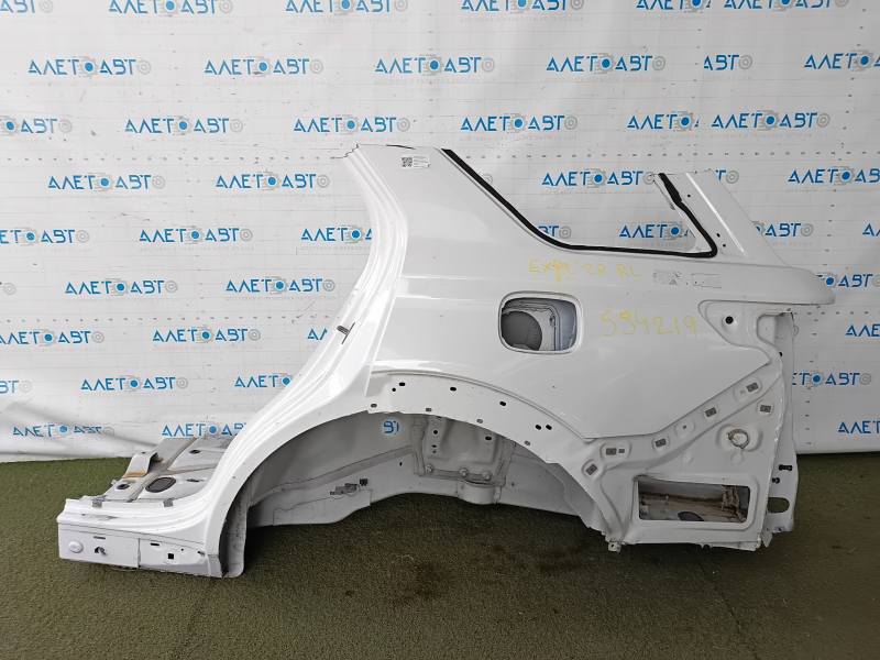 Quarter wing rear left Ford Explorer 20-25 sawed off, white