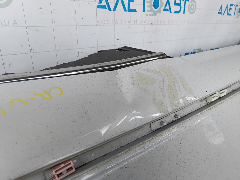 Metal roof of Honda CRV 17-22 EX under the sunroof, sawed off, dented, bumps