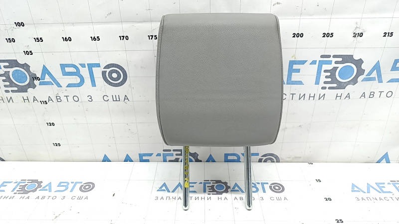 Headrest 2nd row left Honda CRV 17-22 gray leather, dry cleanable
