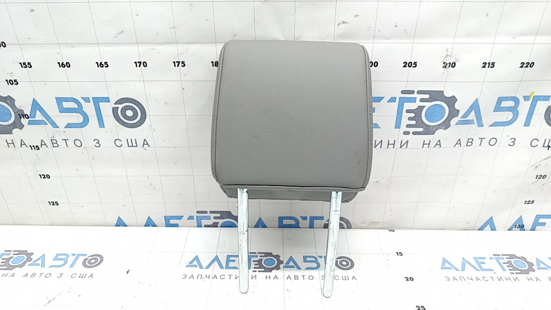 Headrest 2nd row left Honda CRV 17-22 gray leather, dry cleanable