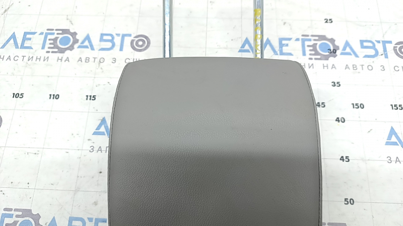 Headrest 2nd row left Honda CRV 17-22 gray leather, dry cleanable