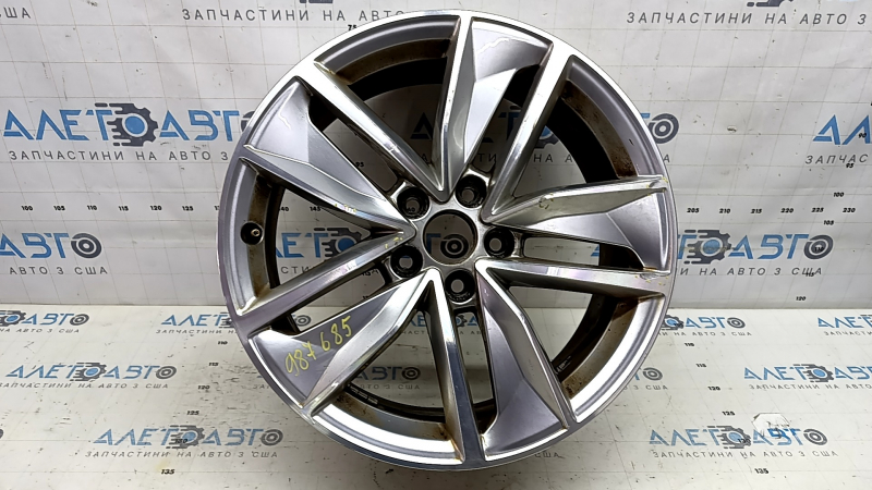 Wheel disk R18 x 7J ET43 Audi Q3 8U 15-18 curb