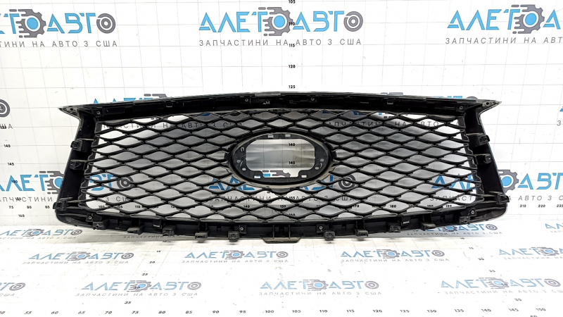 Radiator grill assembly Infiniti QX50 19-25 without emblem, without camera, sand, bumps, scratches