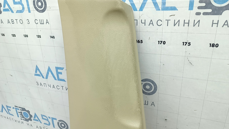 Lower left center pillar trim Toyota Camry v55 15-17 usa beige, scratches, dry cleanable