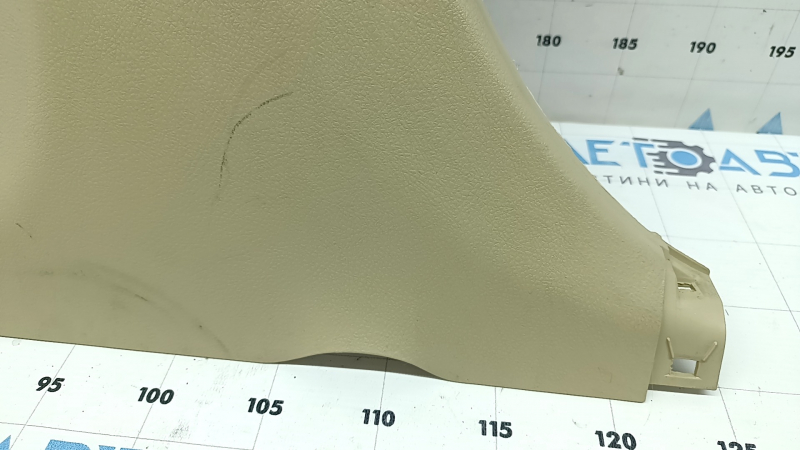 Lower left center pillar trim Toyota Camry v55 15-17 usa beige, scratches, dry cleanable