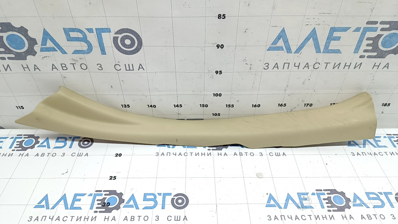 Rear left inner door sill trim Toyota Camry v55 15-17 usa beige, scratches/, dry cleanable