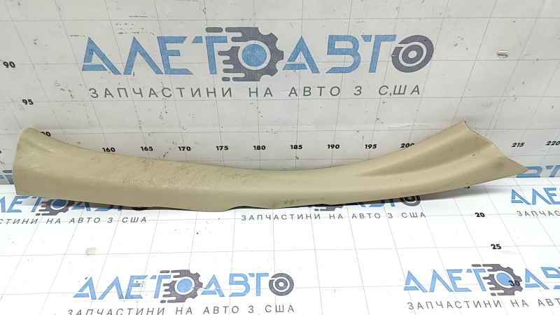 Rear right inner door sill trim Toyota Camry v55 15-17 usa beige, worn, dry cleanable