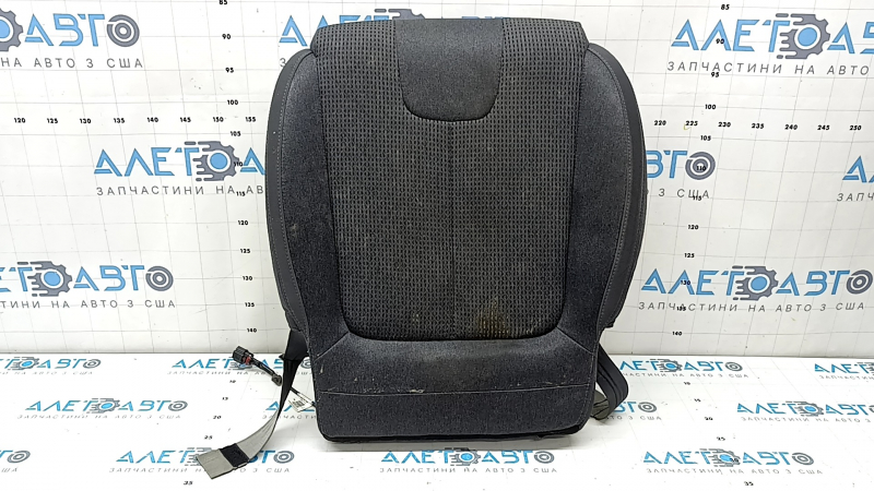 Hyundai Santa FE 21-23 passenger seat cushion upholstery, black fabric, heated, cleanable
