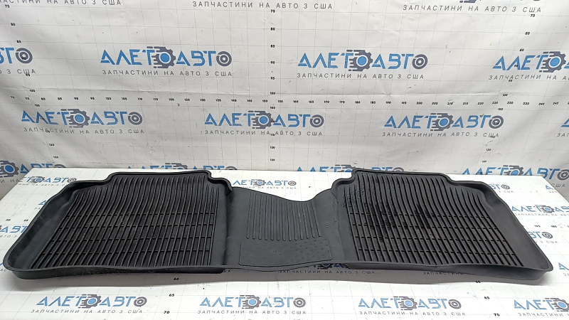 Set of floor mats, rubber, Toyota Camry v55 15-17 usa, black