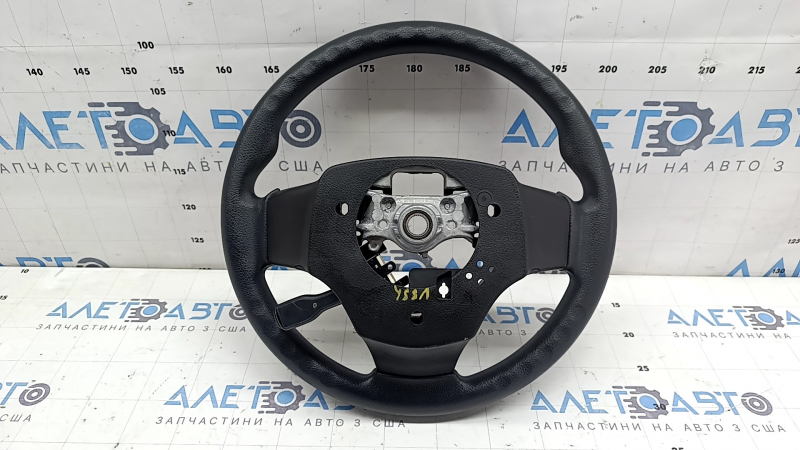 Naked steering wheel Toyota Camry v55 15-17 usa black rubber with caps, with cruise control lever