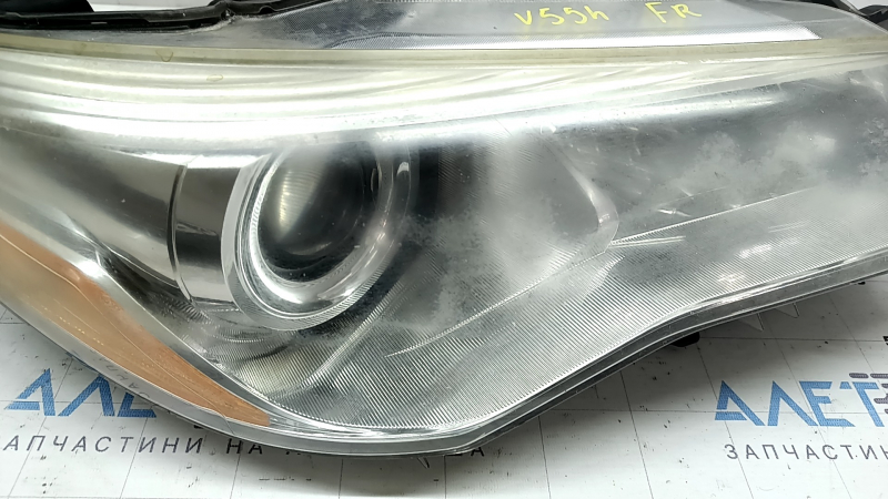 Front right headlight Toyota Camry v55 15-17 bare usa LE\XLE halogen, for polishing