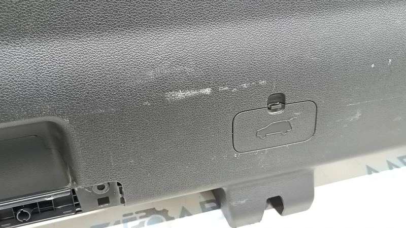Lower tailgate trim for Hyundai Santa FE 21-23 for electric door, black, worn, scratches