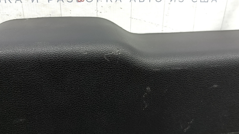 Lower tailgate trim for Hyundai Santa FE 21-23 for electric door, black, worn, scratches