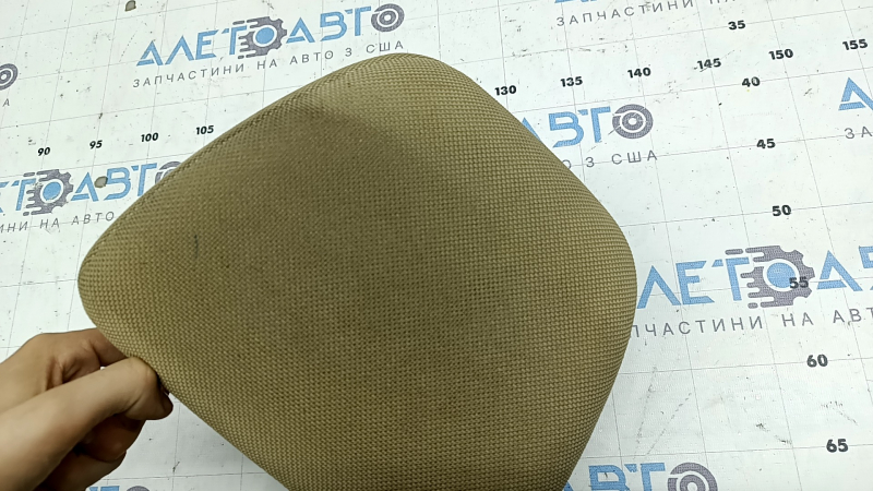 Front right headrest Toyota Camry v55 15-17 usa fabric, beige, dry cleanable
