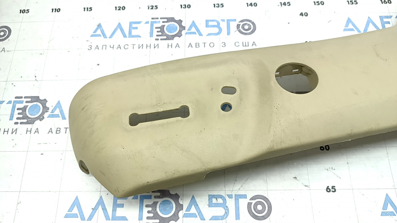 Driver's seat control cover for Toyota Camry v55 15-17, beige, electric, dry-cleanable