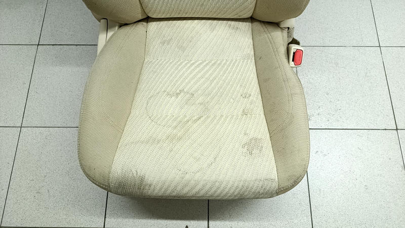 Passenger seat Toyota Camry v55 15-17 usa without airbag, LE, mechanical, beige fabric, dry cleanable