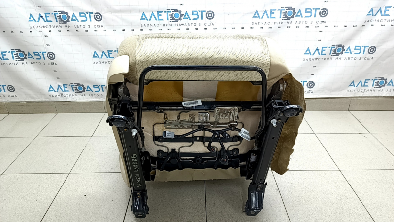 Passenger seat Toyota Camry v55 15-17 usa without airbag, LE, mechanical, beige fabric, dry cleanable