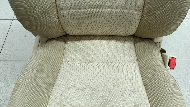 Passenger seat Toyota Camry v55 15-17 usa without airbag, LE, mechanical, beige fabric, dry cleanable