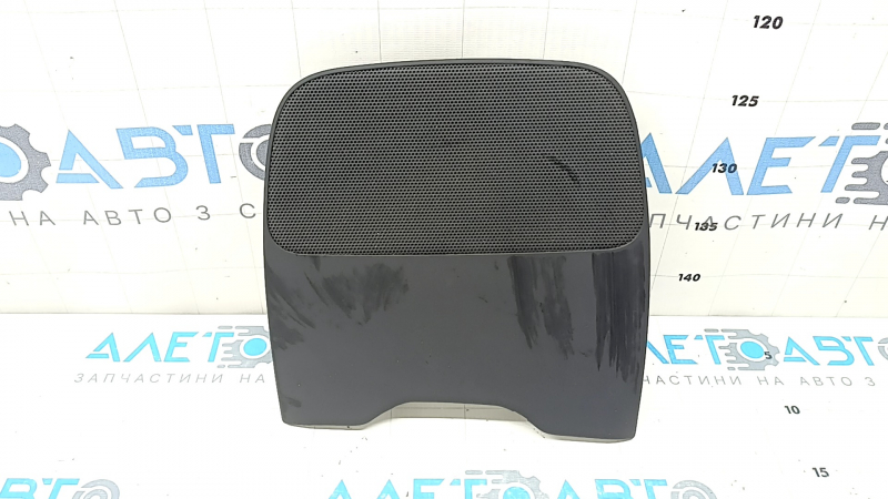 Front panel trim, central upper, Hyundai Santa FE 19-23, black