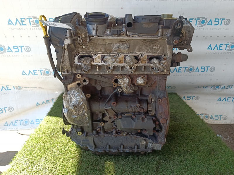 Engine Audi Q3 8U 15-18 2.0T CCTA 141k, compression 9-9-9-9, started, rusty