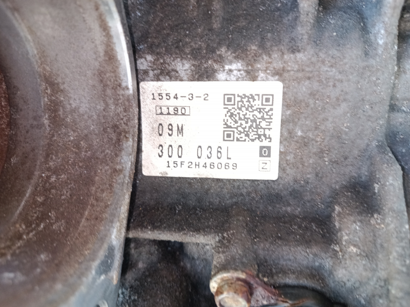 Automatic transmission assembly Audi Q3 8U 16-18 AWD QNU 141k, broken drain plug, rusty torque converter