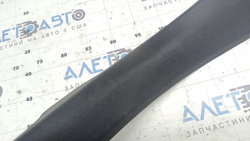 Inner rear right door sill trim Audi A4 B8 08-16 sedan, black, scratches