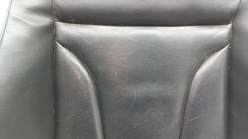 Audi A4 B8 13-16 passenger seat cushion upholstery, black leather, heated, scratches, dry cleanable