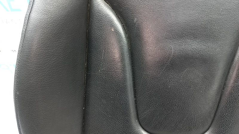 Audi A4 B8 13-16 passenger seat cushion upholstery, black leather, heated, scratches, dry cleanable