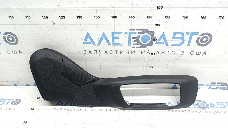 Passenger seat cover, side right BMW X3 G01 18-21, black, 2 parts