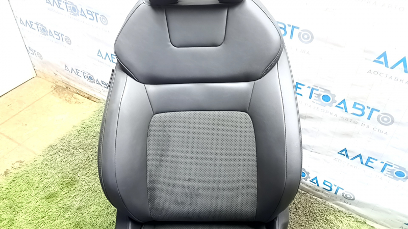 Passenger seat Nissan Ariya 23-26 with airbag, electric, heated, black leatherette with Alcantara insert