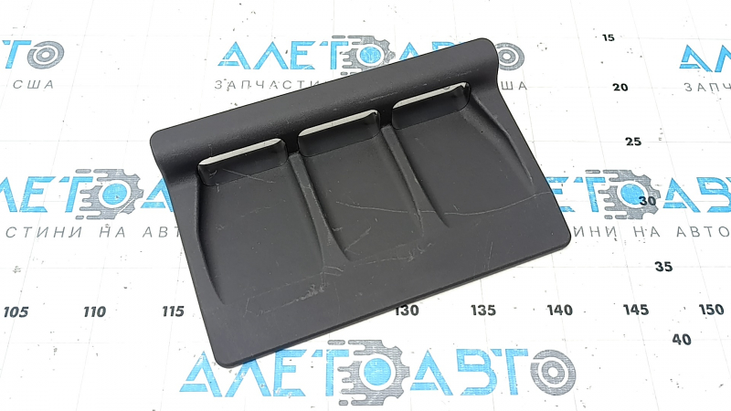 Front left floor air duct trim Mercedes X167 GLS 450 20-26 dark gray, scratches
