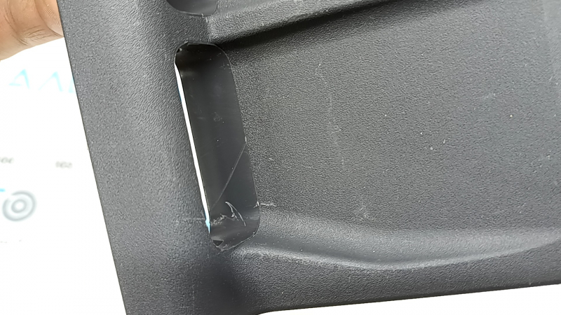 Front left floor air duct trim Mercedes X167 GLS 450 20-26 dark gray, scratches
