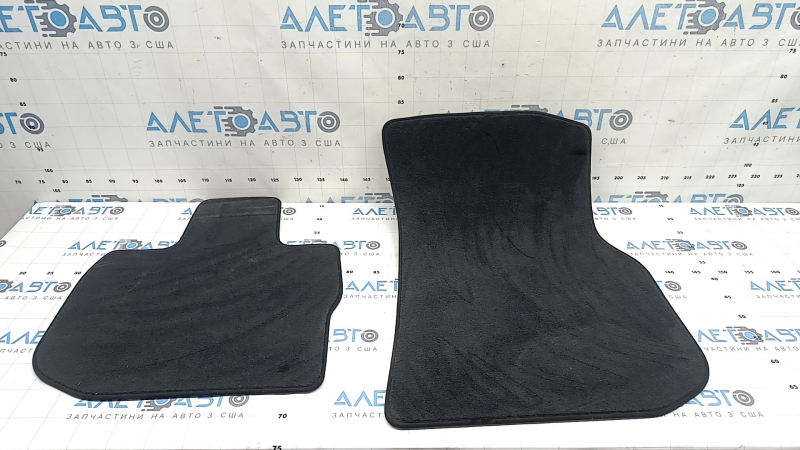 Set of floor mats fabric BMW X3 G01 18-21 black