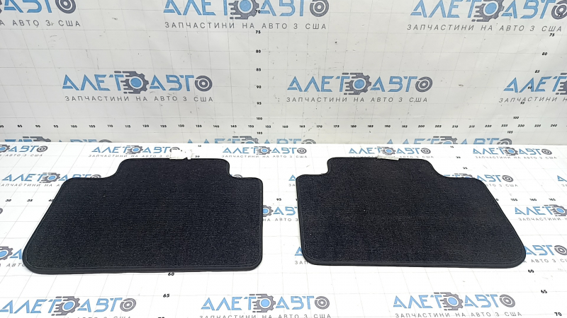 Set of floor mats fabric BMW X3 G01 18-21 black