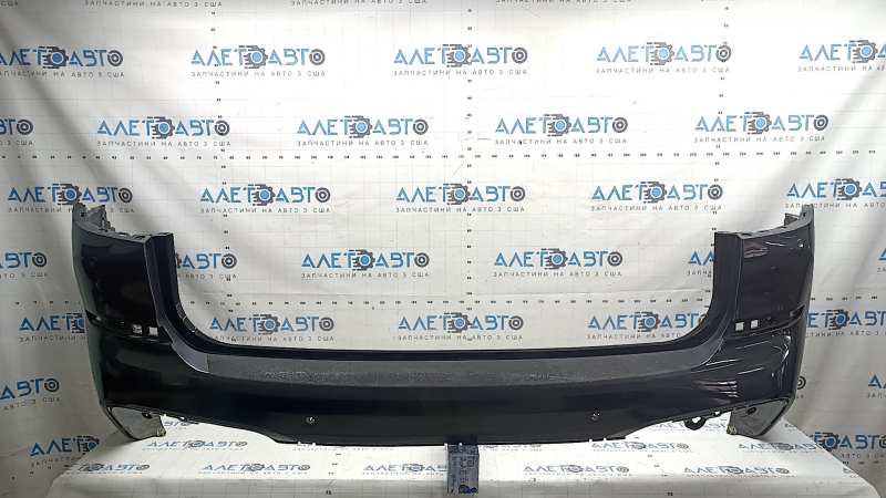 Bare rear bumper BMW X3 G01 18-21 M Sport for parking sensors, graphite, cracked protective coating