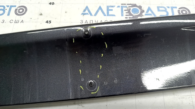 Front bumper center trim BMW X3 G01 18-21 M Sport, non-factory holes