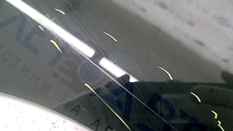 Glass of the rear right door of Mercedes X167 GLS 450 580 20-26 tinted, scratches