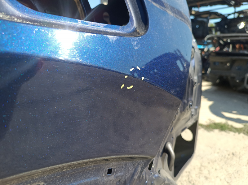 Quarter wing rear left Honda CRV 20-22 hybrid on the body, blue, pokes