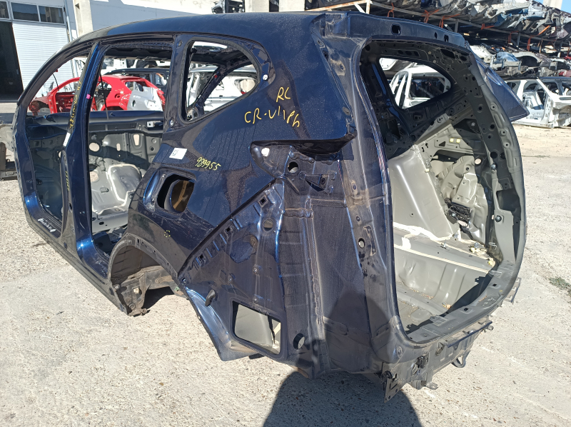 Quarter wing rear left Honda CRV 20-22 hybrid on the body, blue, pokes