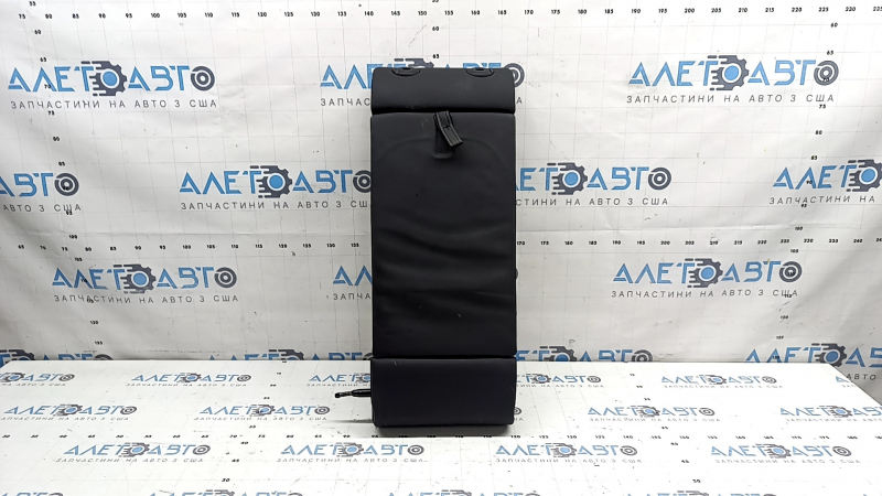 Rear seat backrest, 2nd row, central, BMW X5 G05 19-23, for 2 rows, black leather with armrest, dry-cleanable