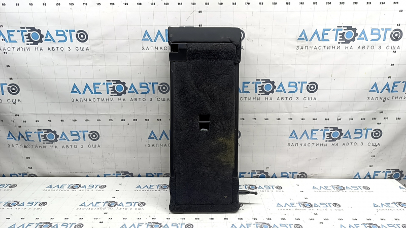 Rear seat backrest, 2nd row, central, BMW X5 G05 19-23, for 2 rows, black leather with armrest, dry-cleanable
