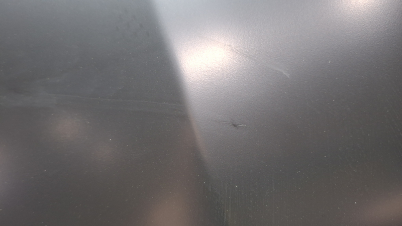 Bare hood BMW 3 F30 12-18 steel, bumps, scratches