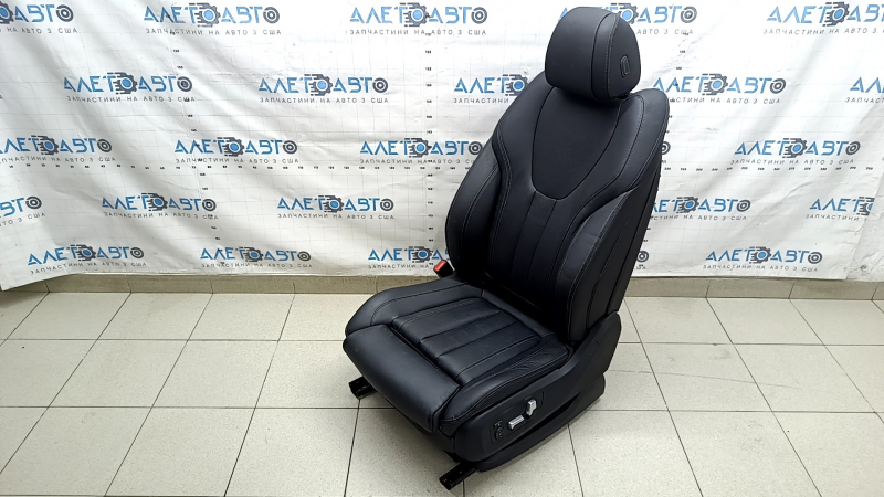 Driver's seat BMW X5 G05 19-22 with airbag, electric, heated, memory, Sport, black leather SCHWARZ