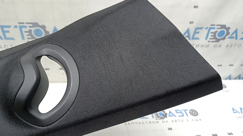 Center pillar trim, upper belt, right, BMW X5 G05 19-26, black, with hook, worn