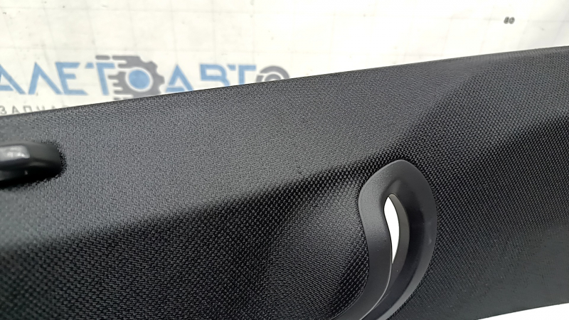 Center pillar trim, upper belt, right, BMW X5 G05 19-26, black, with hook, worn