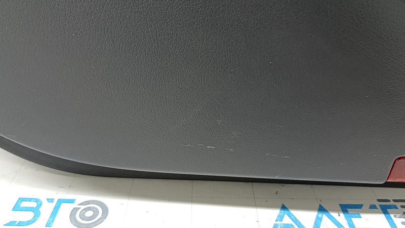 Door trim, rear left card, Mercedes X167 GLS 450 20-26, dark gray, insert and armrest, beige leather, molding under dark wood Burmester, under seat control, scratches, dents