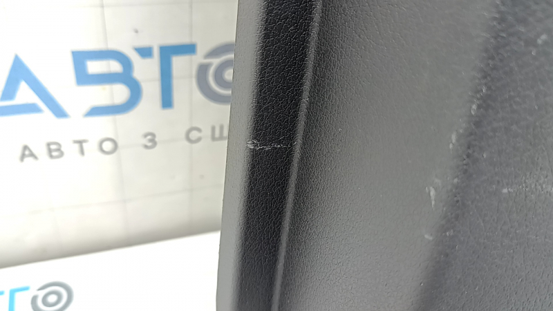 Door trim, rear right card, Mercedes X167 GLS 450 20-26, dark gray, insert and armrest, beige leather, molding under dark wood Burmester, under seat control, scratches