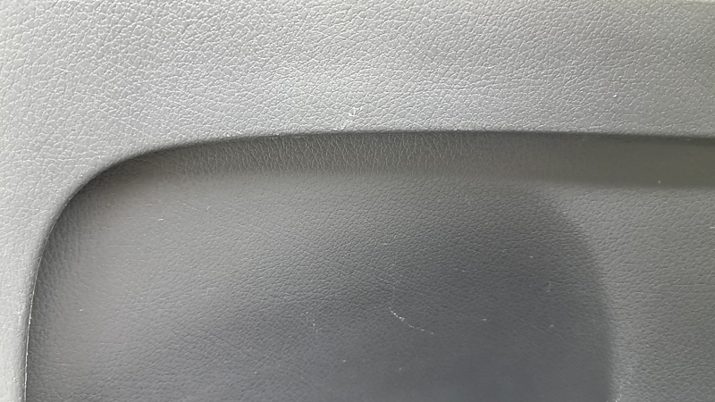 Door trim, rear right card, Mercedes X167 GLS 450 20-26, dark gray, insert and armrest, beige leather, molding under dark wood Burmester, under seat control, scratches