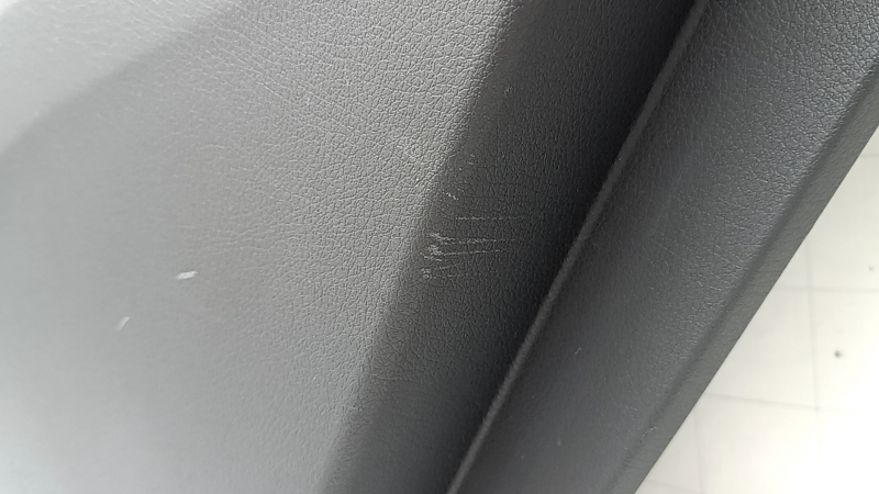 Door trim, rear right card, Mercedes X167 GLS 450 20-26, dark gray, insert and armrest, beige leather, molding under dark wood Burmester, under seat control, scratches