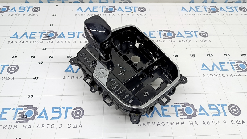 Gear shifter with handle BMW X5 G05 19-23 for parking sensors, PMA, 360 cameras and remote start, scratches